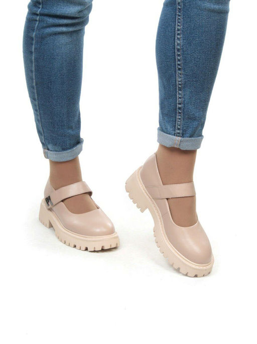 06-5927-3 BEIGE Туфли - No name фото 3