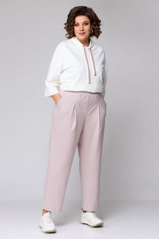 Костюм Michel Chic 1366 пудра, молоко  фото 8