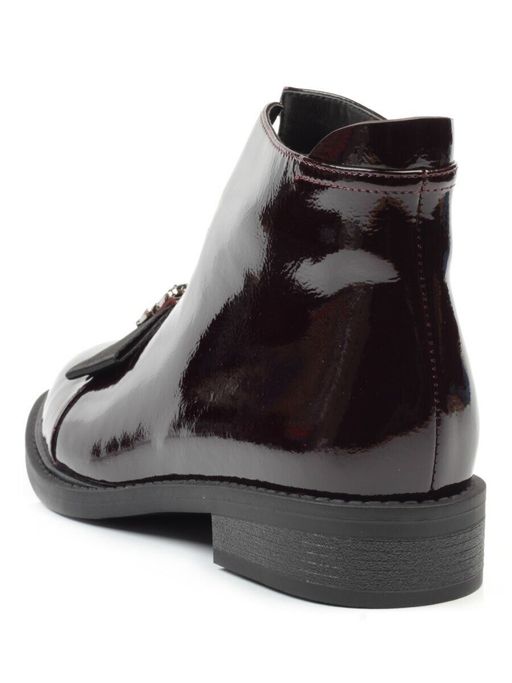 01-CA104-3 WINE Ботинки женские (натуральная кожа, байка) - No name фото 8