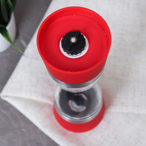 Мельница для специй и соли 20 см / QR-9 /уп 50/красная механическая - Галеонтрейд фото 6