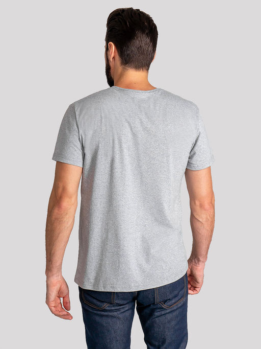 Футболка мужская короткий рукав GREG G146-RM-0001 (св.серый м.)  фото 3