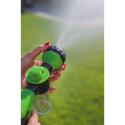 Пистолет для полива, 8 режимов, с колбой для мойки, быстросъёмное соединение, пластик - Simaland фото 11