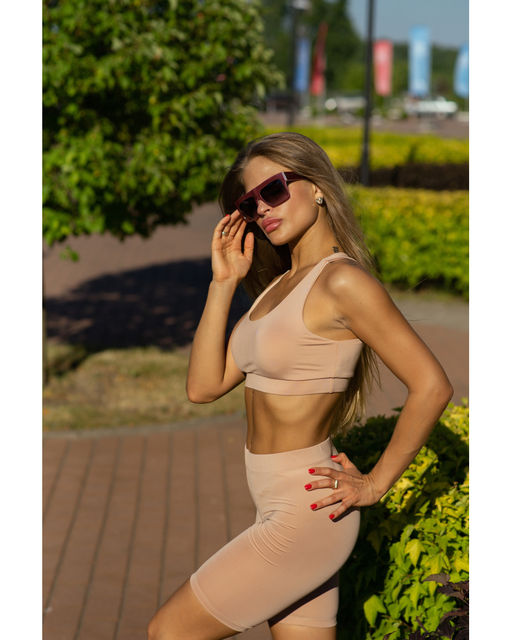 Велосипедки Basis персик - Rowan фото 3