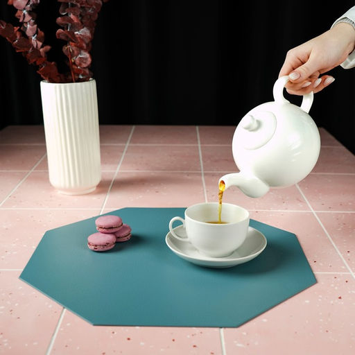 Цена за 6 шт. Салфетка сервировочная на стол Тэм, 3838 см, цвет голубой - Simaland фото 9