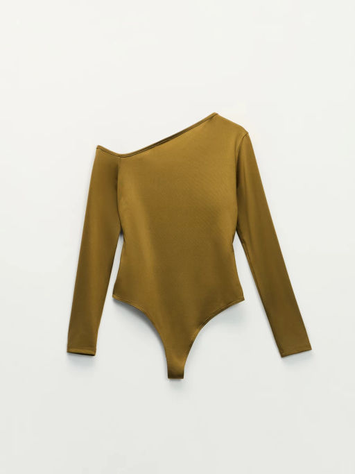 Асимметричное боди со сборками / Zarina