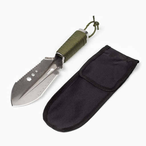 Лопатка многофункциональная 8в1 «Тайга» в чехле, 27 см, металлическая