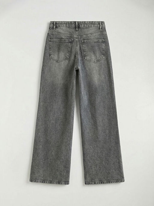 Wideleg Kad?n Jean Pantolon