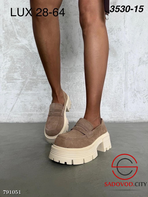 Лоферы Женские Кожа и Замш - Bruno фото 8