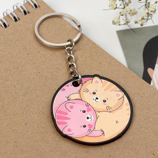 Цена за 2 шт. Магнит на холодильник и брелок Мур-мур. 8 Марта, набор 2 предмета - Сима-ленд фото 4