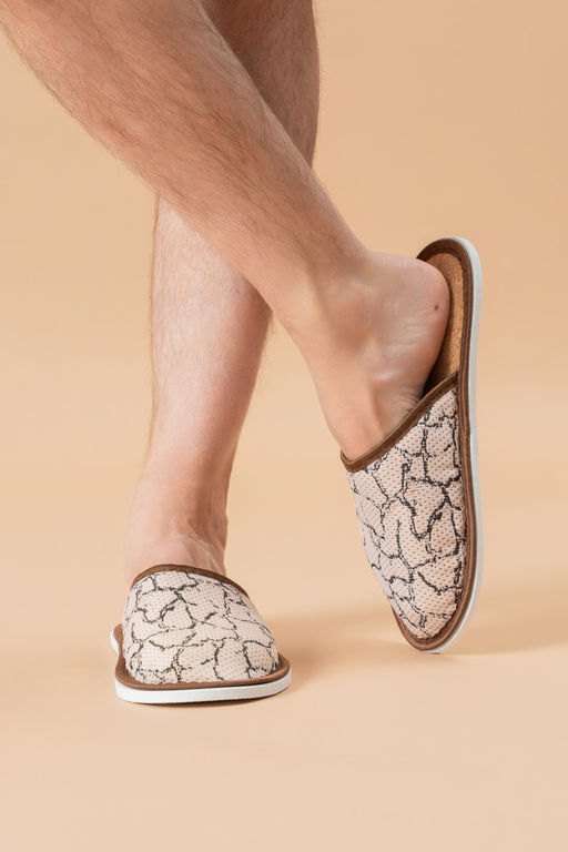 Тапки мужские с пробковой стелькой МТП(пр)