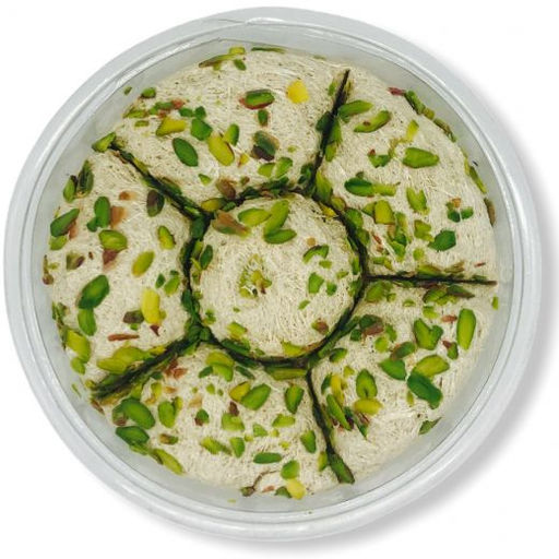 Цена за 0,5кг Халва кунжутная с фисташкой Аманти (кг)