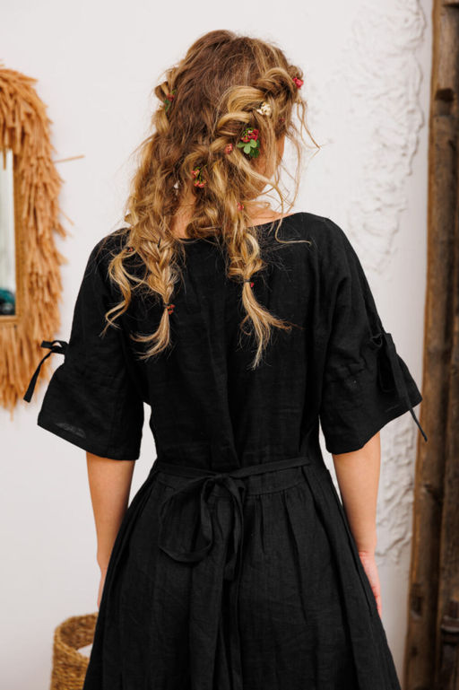 Платье AMORI 9731 черный  фото 6