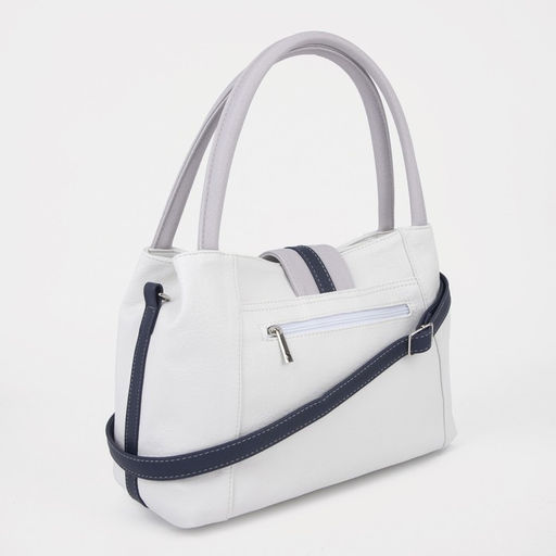 Сумка-тоут на молнии, цвет белый - Simaland фото 2