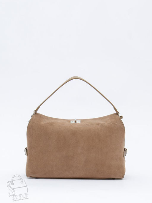 Сумка женская кожаная 1026LF sand Polina&Eiterou