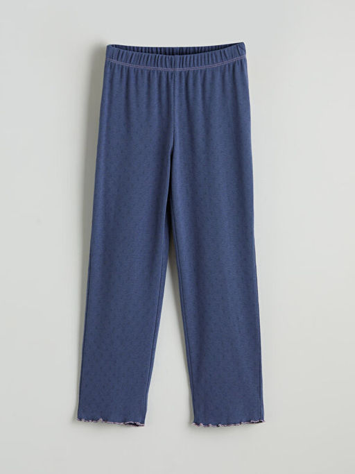 Beli Lastikli K?z ?ocuk Pijama Alt