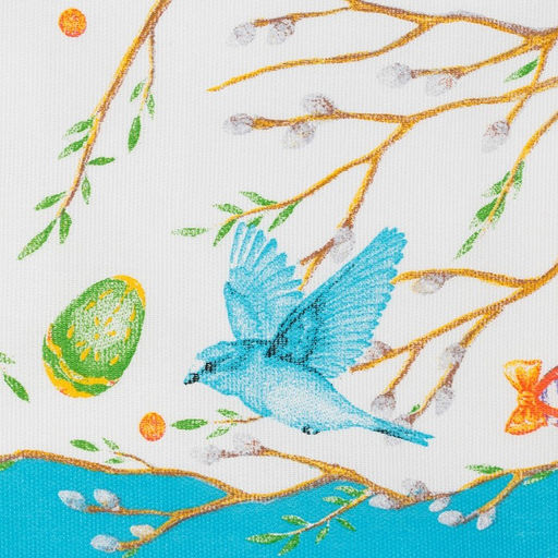 Полотенце Доляна Happy Easter 35?60 см МИКС