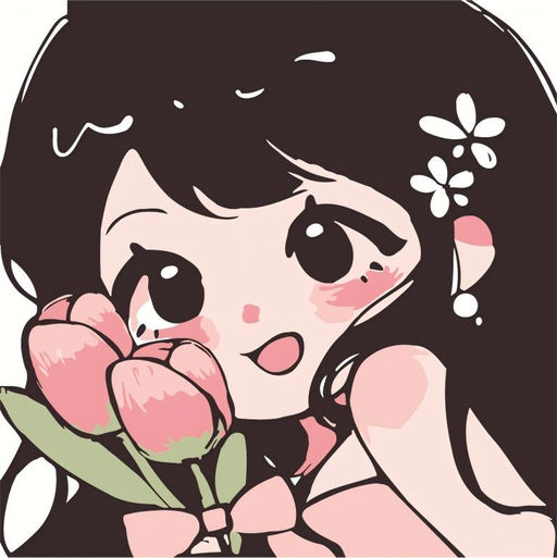 Картина по номерам на подрамнике Draw Me! Girl with flowers, (20*20 см)