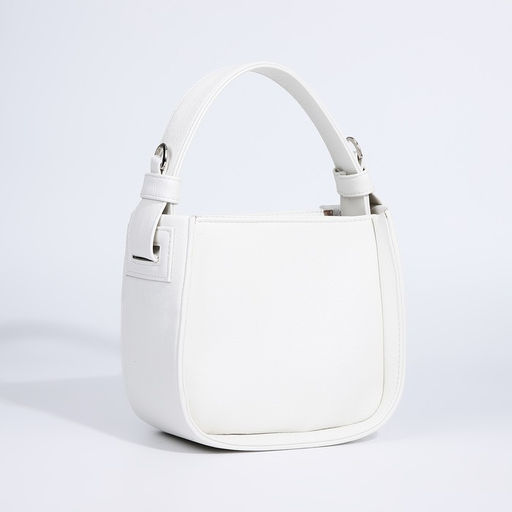 Сумка-тоут TEXTURA на молнии, цвет белый  фото 3