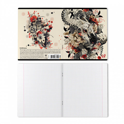 Цена за 5 шт. Тетрадь общая ученическая ErichKrause Ink Style, 48 листов, клетка_MIX-PACK фото 8