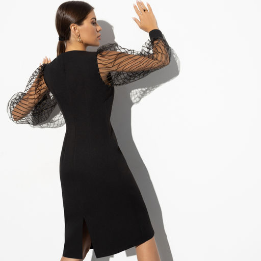 Платье Таинственная незнакомка (black) - Charutti фото 6