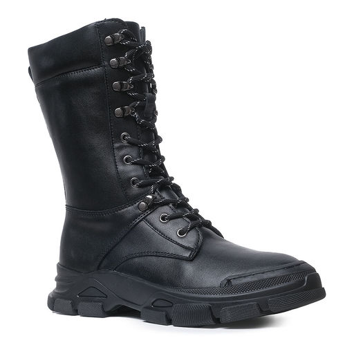 5D8841 ЖЕН Ботинки нат.кожа иск.мех ТЭП - Юничел фото 4