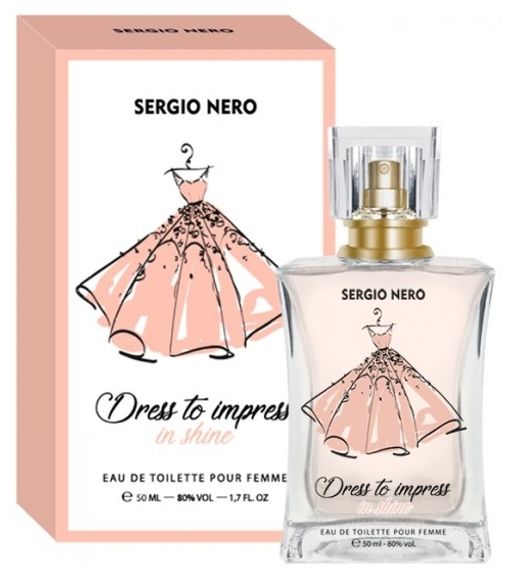 UNITOP DRESS TO IMPRESS IN SHINE w EDT 50 ml M, туалетная вода