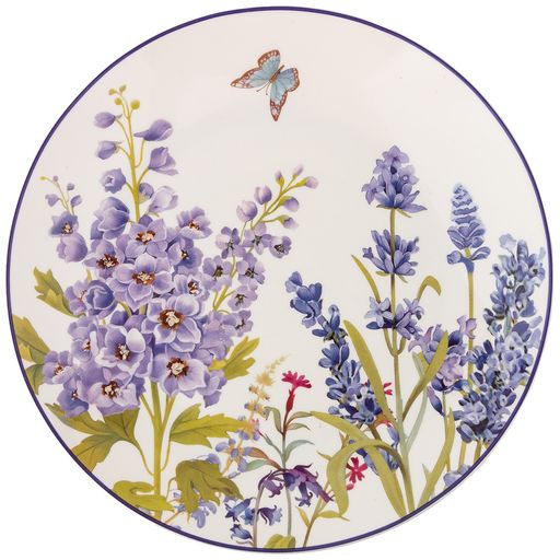 НАБОР ТАРЕЛОК ЗАКУСОЧНЫХ ПРОВАНС ЛАВАНДА 2 ПР. 20,5 СМ (КОР=24НАБ.) - Lefard фото 3