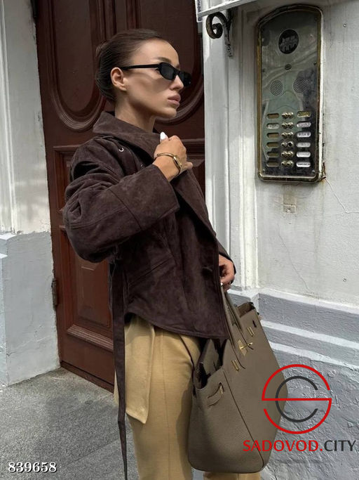 Косуха замшевая женская - Bruno фото 2