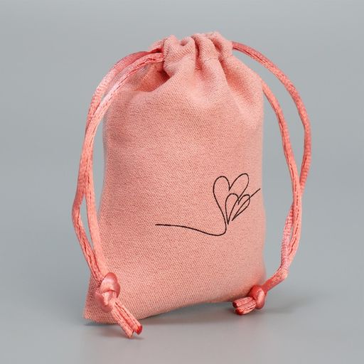 Цена за 5 шт. Мешок замшевый Нежность, 7 х 9 см - Дарите счастье фото 6