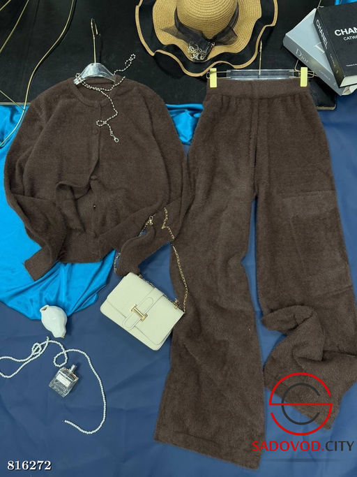 Костюм женский двойка кардиган и штаны - Bruno фото 4