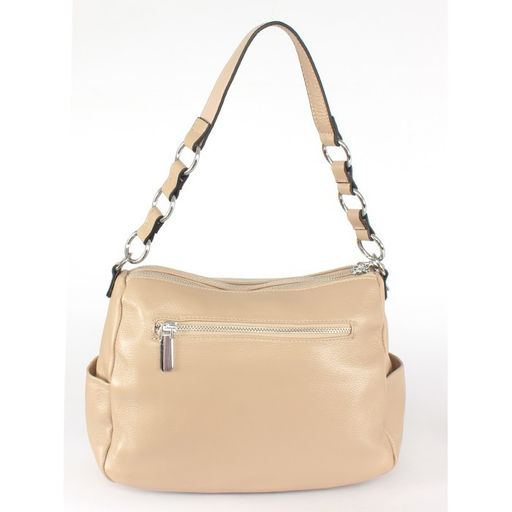 Сумка женская натуральная кожа GU 2033-7795, 2отд, плеч/ремень, бежевый SALE 254575 - Adelia фото 7