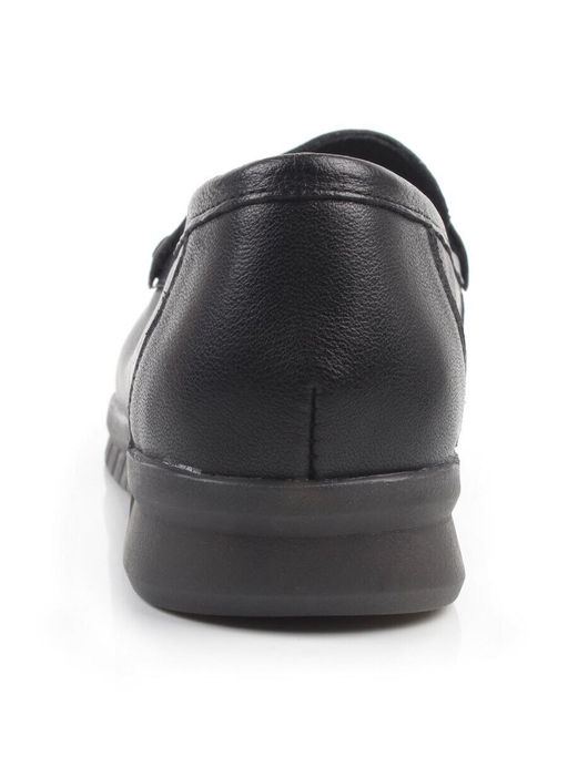 06-DYL121-1 BLACK Туфли женские (натуральная кожа)