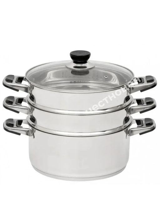 Мантоварка 24см 3- секции (АЛТЫН) КТ-243АТ индукц. дно