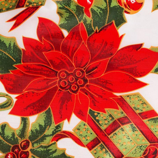 Скатерть новогодняя Доляна Сказочное настроение 145*180 +/- 2 см, 100% п/э  фото 7