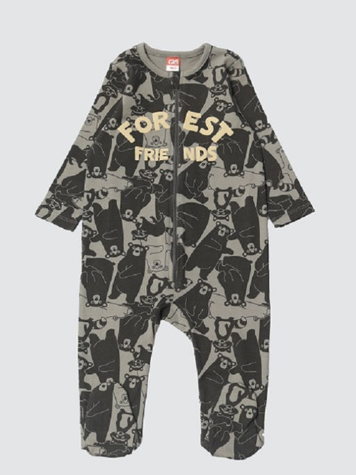 CRB wear / CWBB 90277-23-429 Комбинезон для мальчика,серый  фото 3