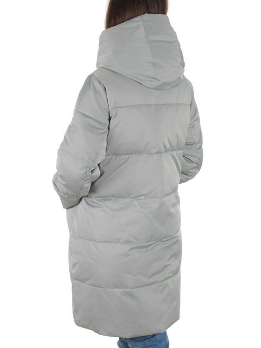 22368 GRAY Куртка зимняя женская (200 гр. холлофайбера) - Fashion фото 4