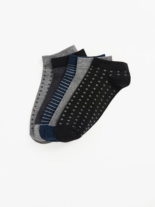 Desenli Erkek Patik ?orap 5li - Waikiki фото 2