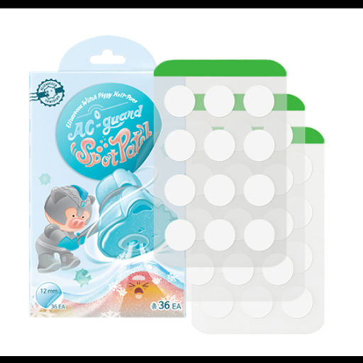 Elizavecca Witch Piggy Hell Pore Ac-Guard Spot Patch 36ea - Патчи от прыщей с салициловой кислотой