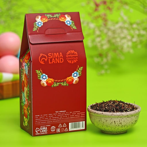 Чай чёрный ХВ с чабрецом, 50 г. - Фабрика счастья фото 3