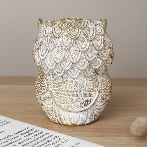 Статуэтка Сова 9х7х11 см / 32211 /уп 72/ - ГалеонТрейд фото 3