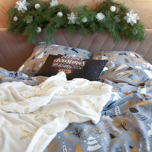 Постельное бельё Этель 2 сп Let it snow (вид 2) 175х215 см, 200х220 см, 70х70 см - 2 штуки  фото 4