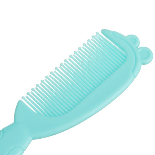 Расчёска детская, массажная щётка для волос в наборе «Мишка», бирюзовый
