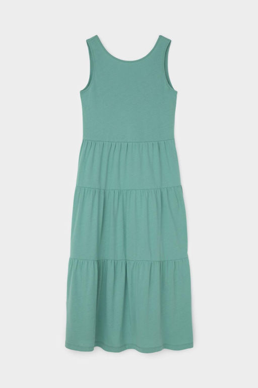 ЕВТ 5033/малахитовый зеленый сарафан жен