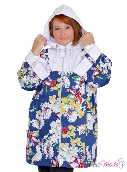 Парка Модель №1012 размеры 44-84 - Plusmoda фото 6