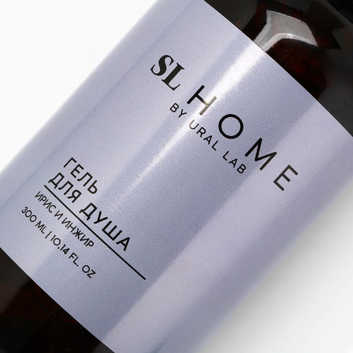 Гель для душа URAL LAB, 300 мл, аромат ириса и инжира