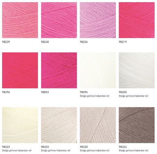 Цена за 5 мотков пряжи BONBON KRISTAL