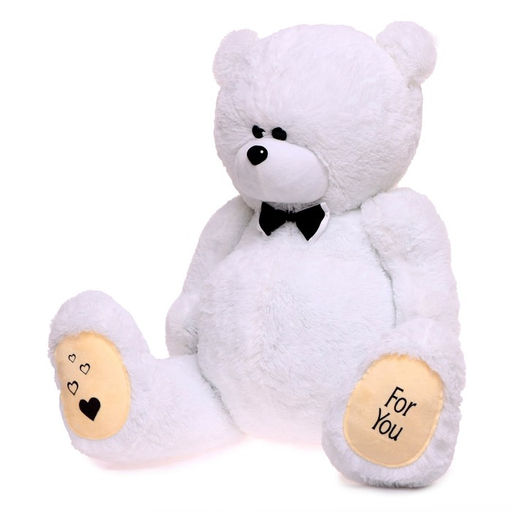 Мягкая игрушка «Мишка Дедди», цвет белый, 130 см