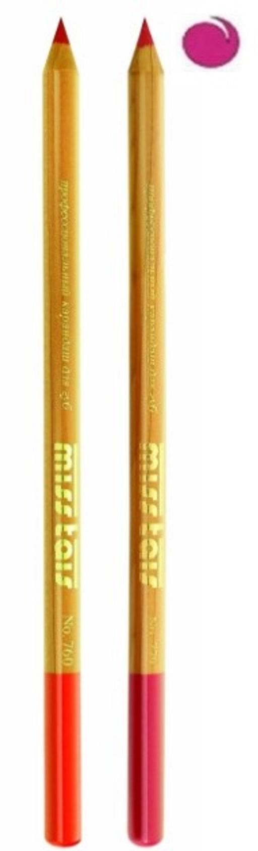 MISS TAIS карандаш контурный (Чехия) №755 ярко-малиновый