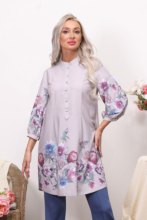 Рубашка М4-4145 - Wisell фото 4