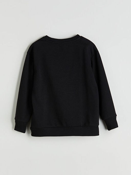 Bisiklet Yaka Erkek ?ocuk Sweatshirt